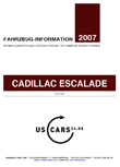 2007 Cadillac Escalade