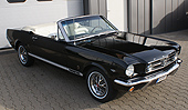 1966 Ford Mustang Cabriolet komplett restauriert, 289 V8 C4 Automatik