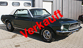 1968 Mustang Coupe 302 V8, Highland Green
